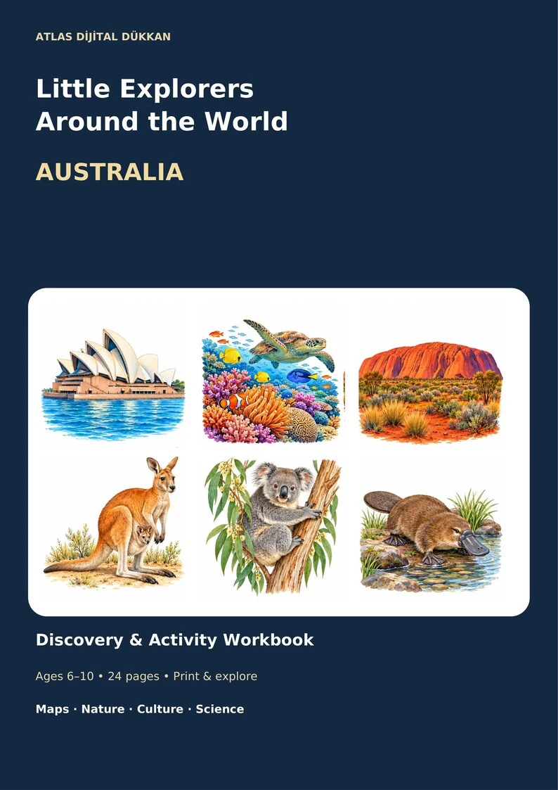 Australia Activity Book · English