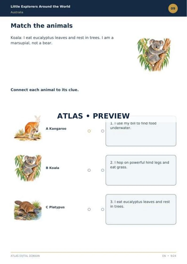 Australia Activity Book · English · limited preview