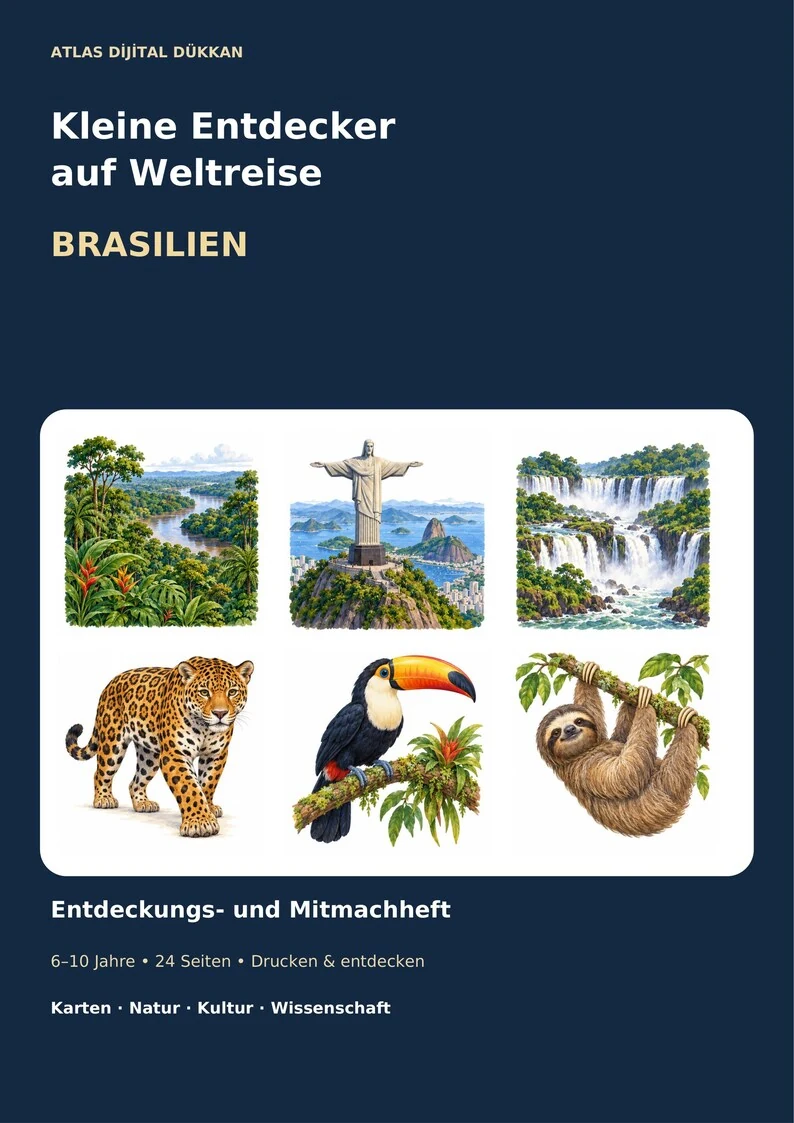Brazil Activity Book · German