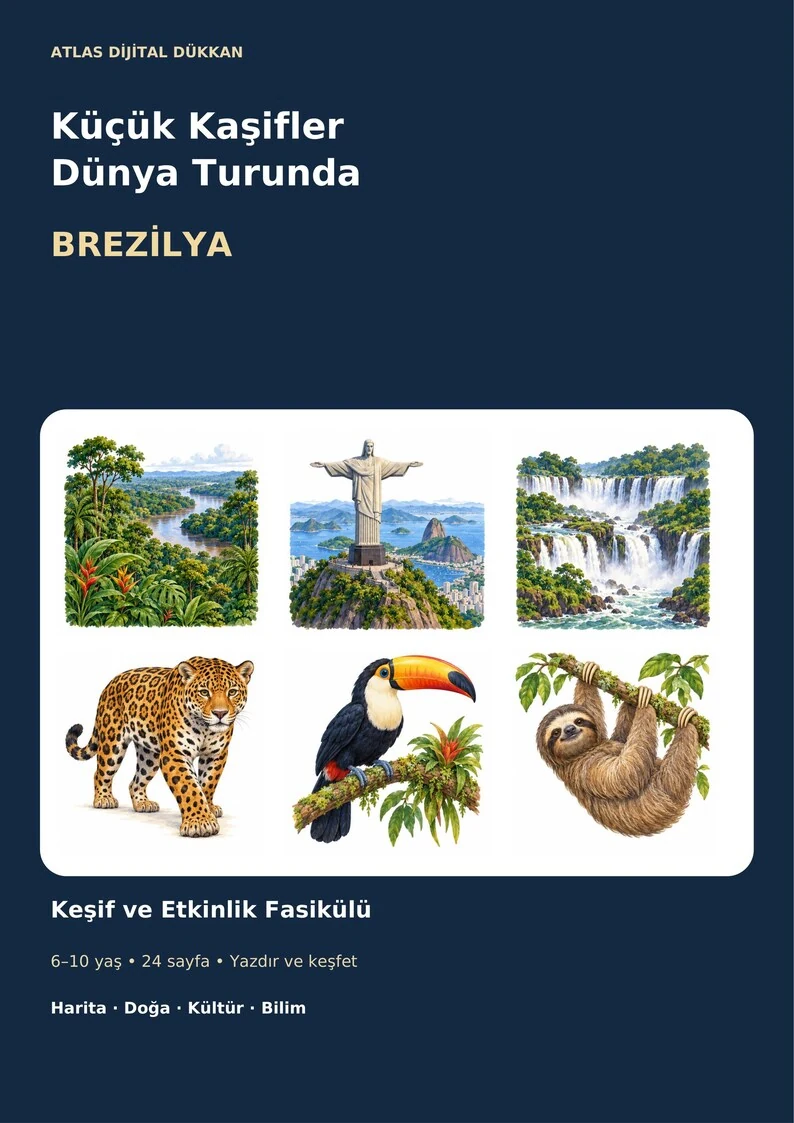 Brazil Activity Book · Turkish