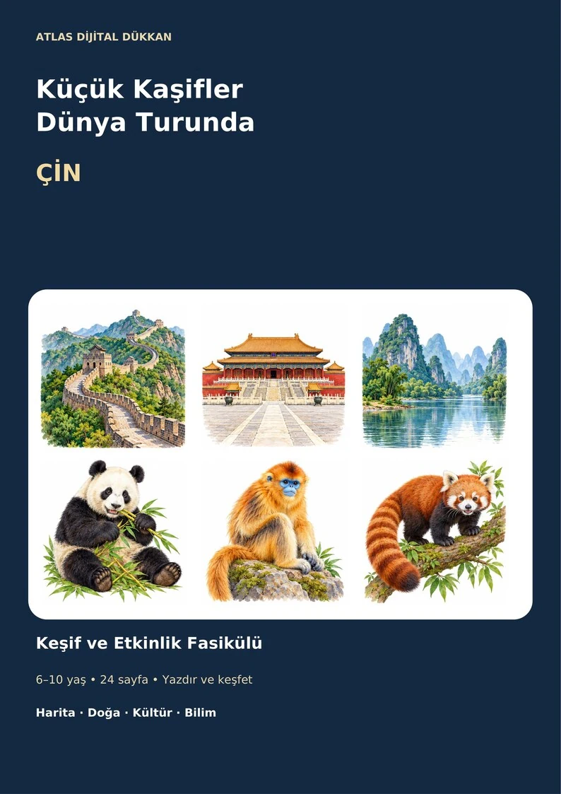 China Activity Book · Turkish