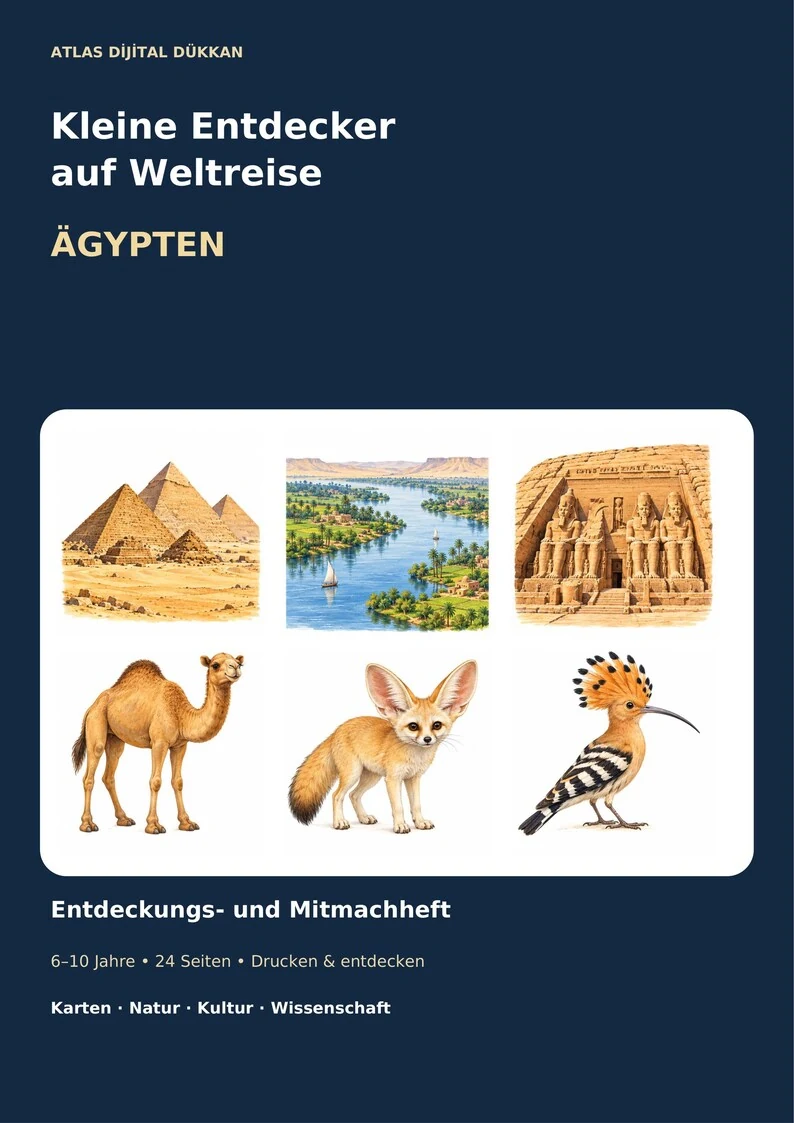 Egypt Activity Book · German