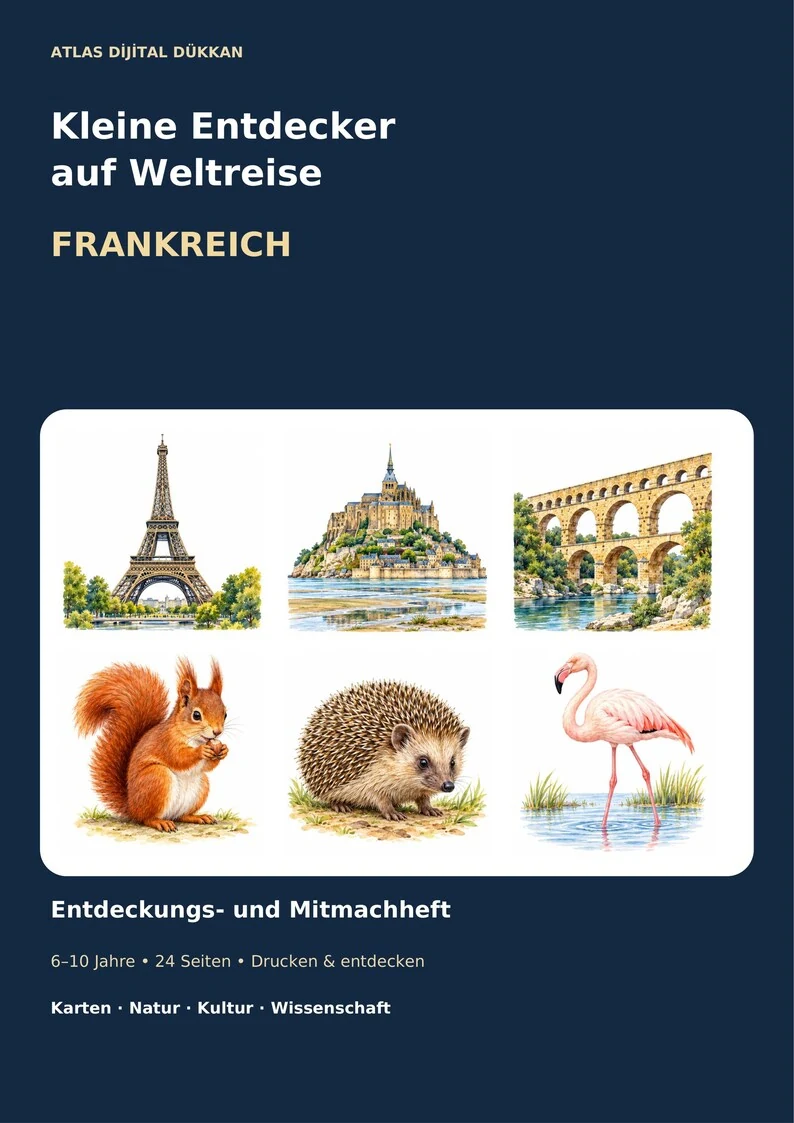 France Activity Book · German