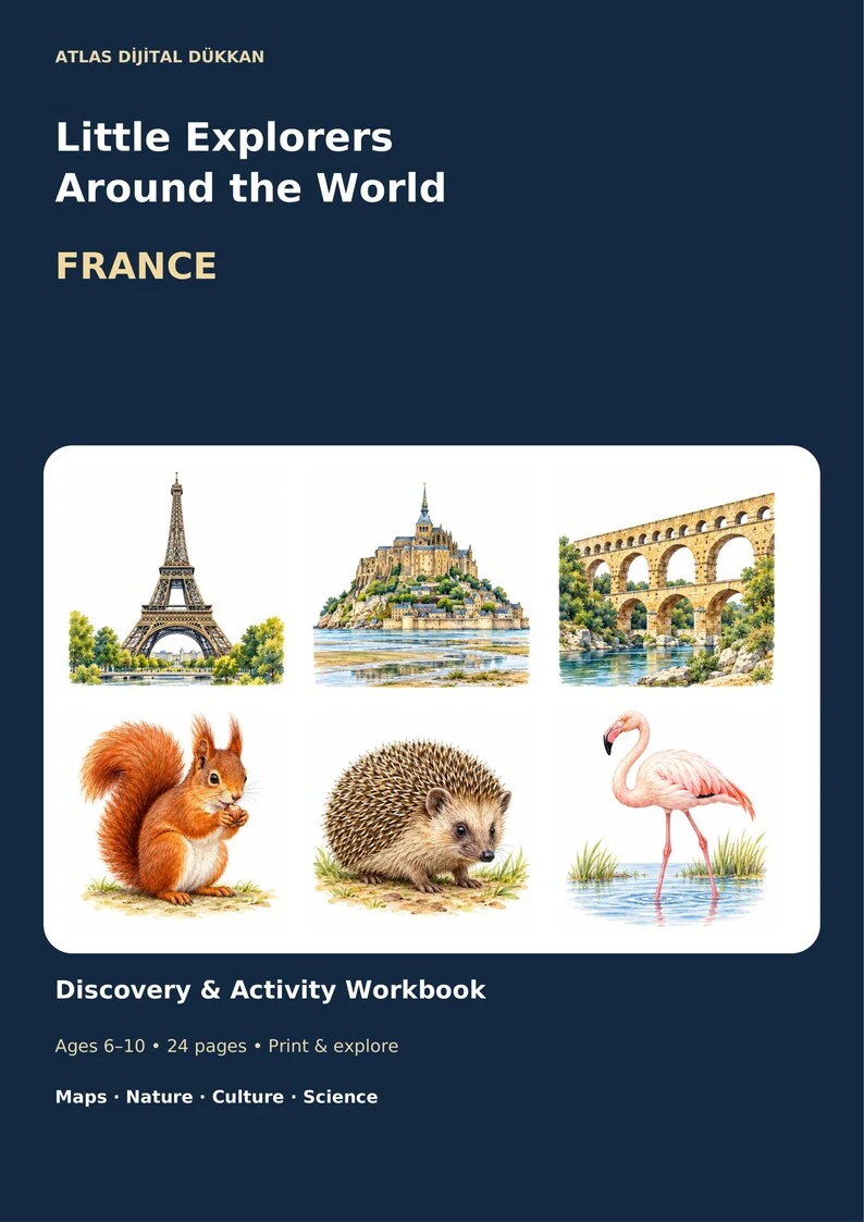 France Activity Book · English