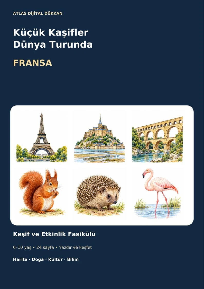 France Activity Book · Turkish