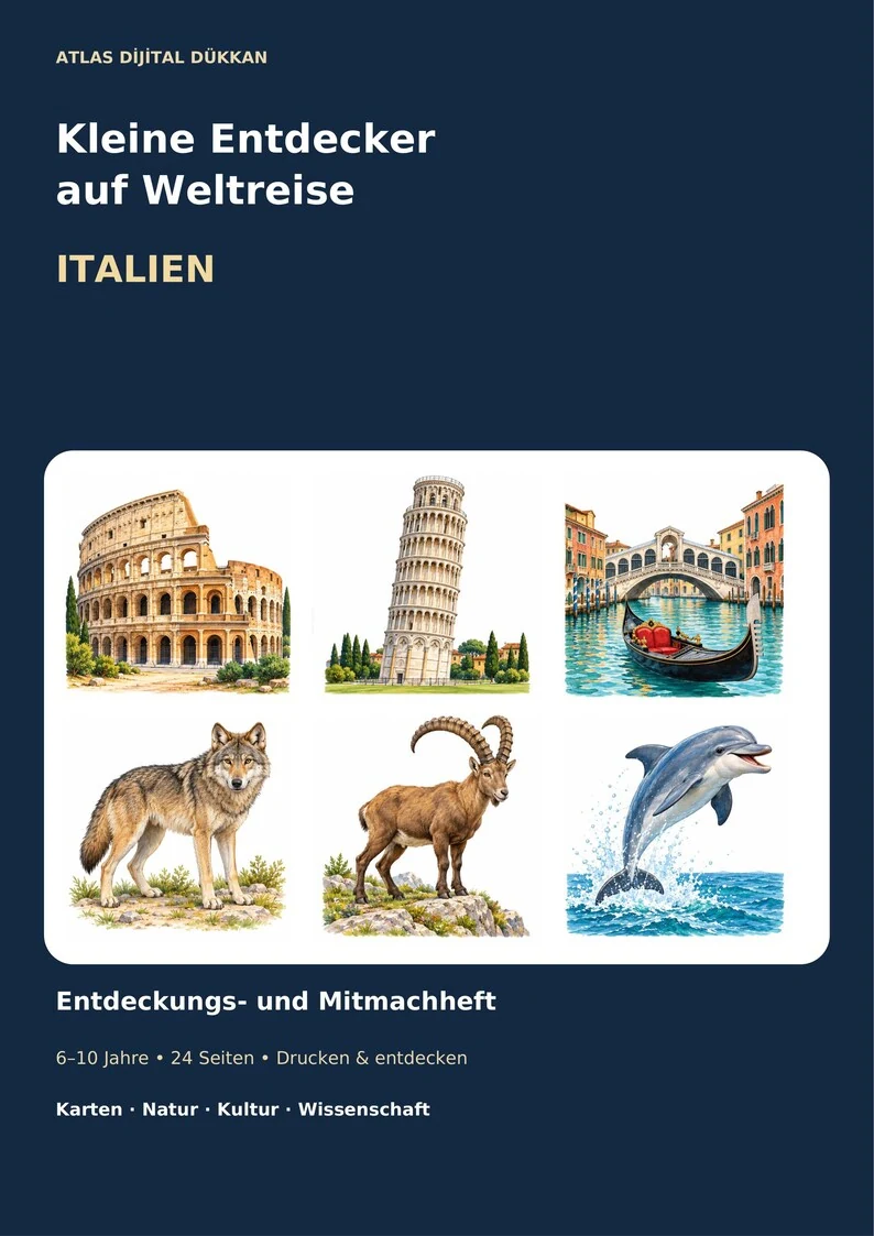 Italy Activity Book · German