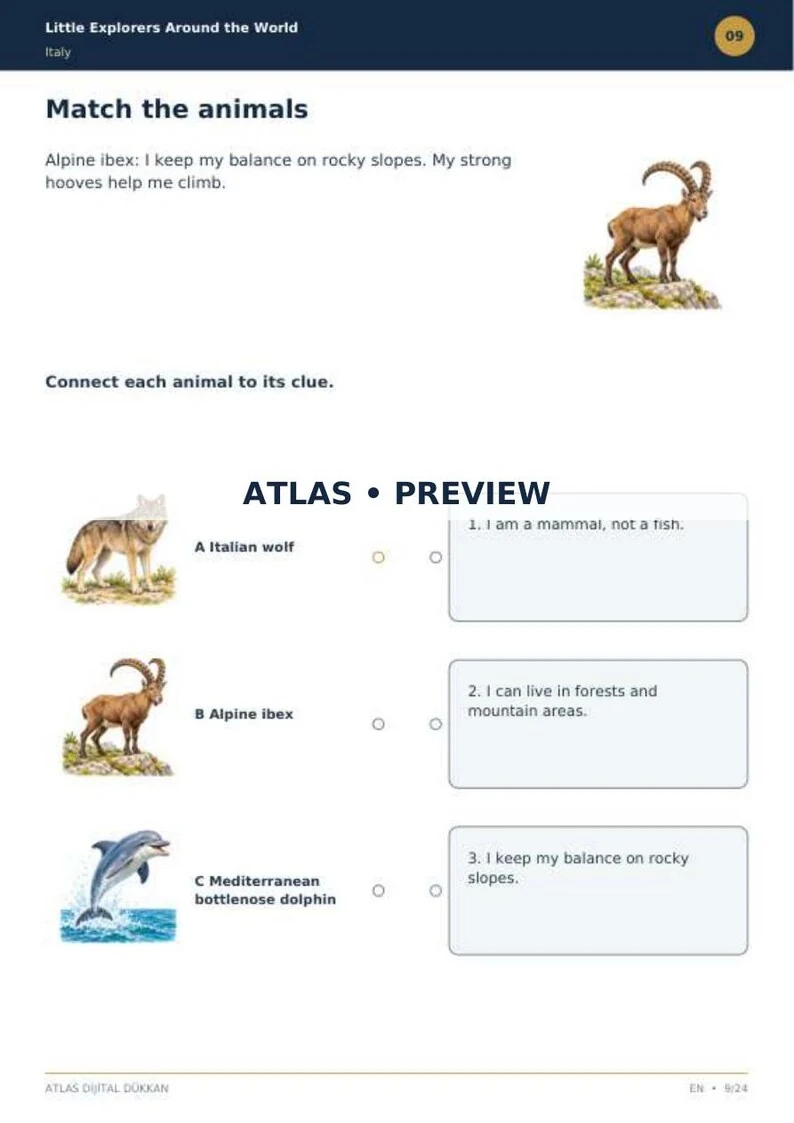 Italy Activity Book · English · limited preview