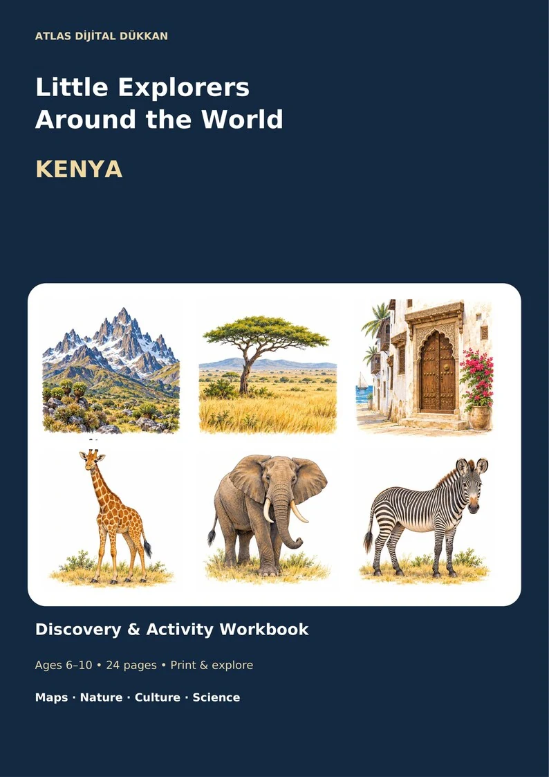 Kenya: Keşif ve Etkinlik Kitabı · İngilizce