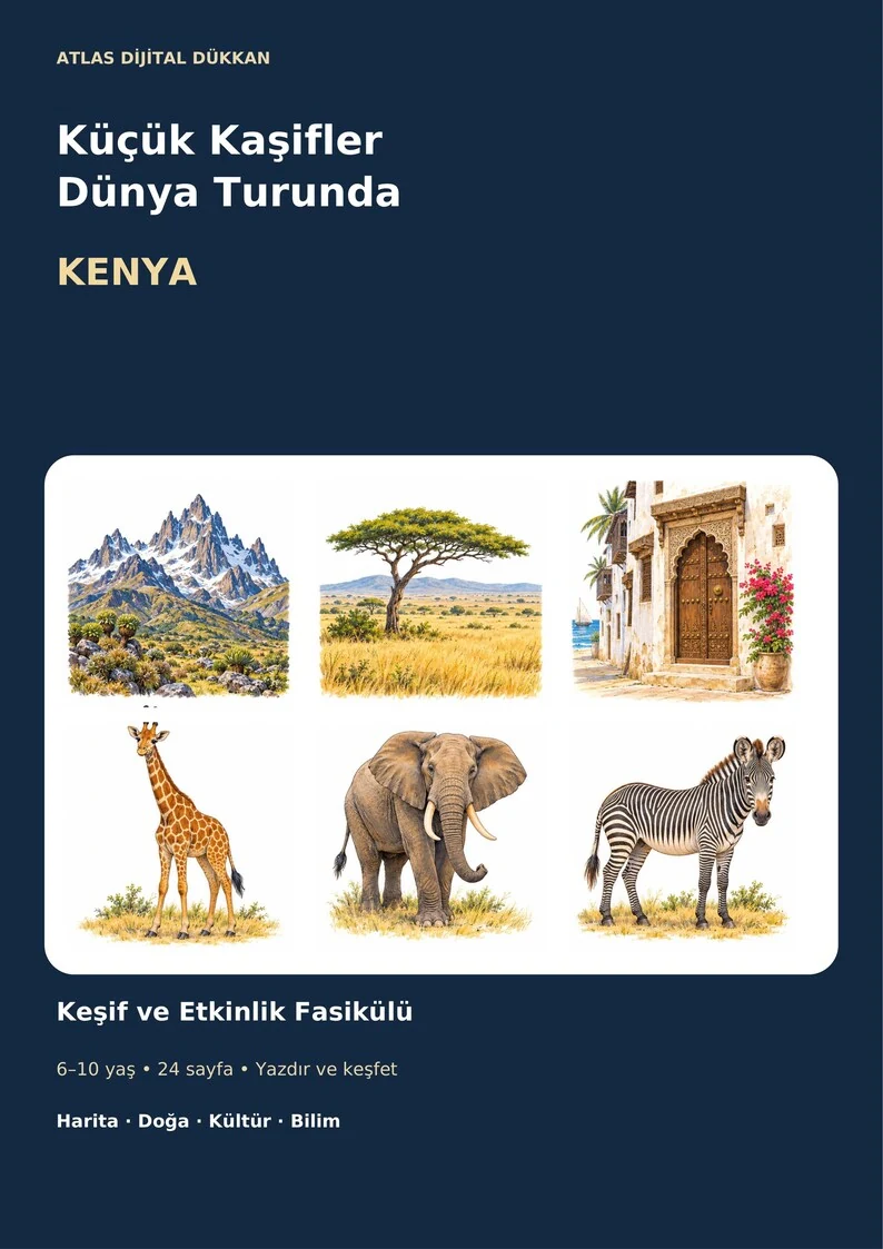 Kenya Activity Book · Turkish