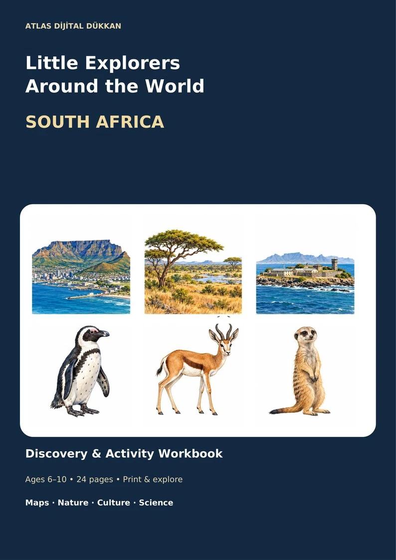 South Africa Activity Book · English