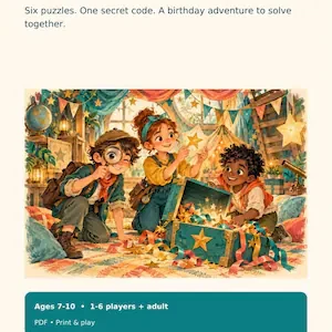 Birthday Detectives: The Star Box Code