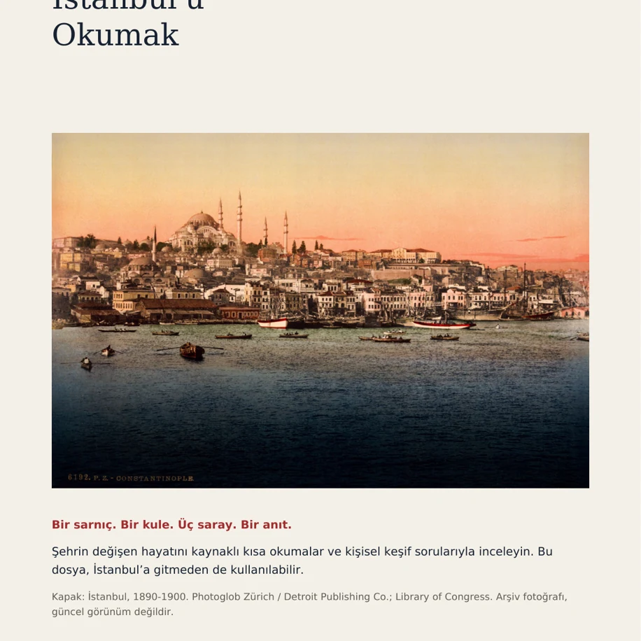Reading Istanbul (Turkish Files)