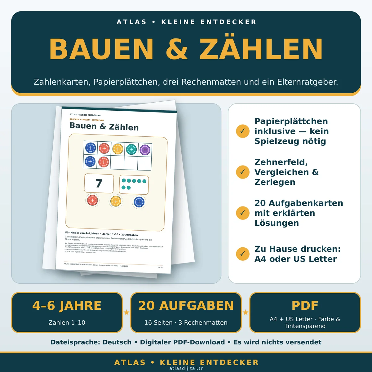 Bauen und Zählen · Almanca dosya sürümü